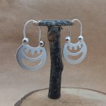 Chaway Epu Kuyen (aros dos lunas) Tamaño grande.