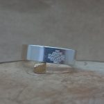 Anillo Ngümin (greca o cruz simétrica) Talla 25