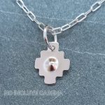 Colgante Ngümin (greca o cruz simétrica)